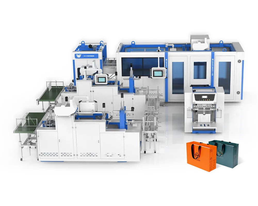paper bag making machine